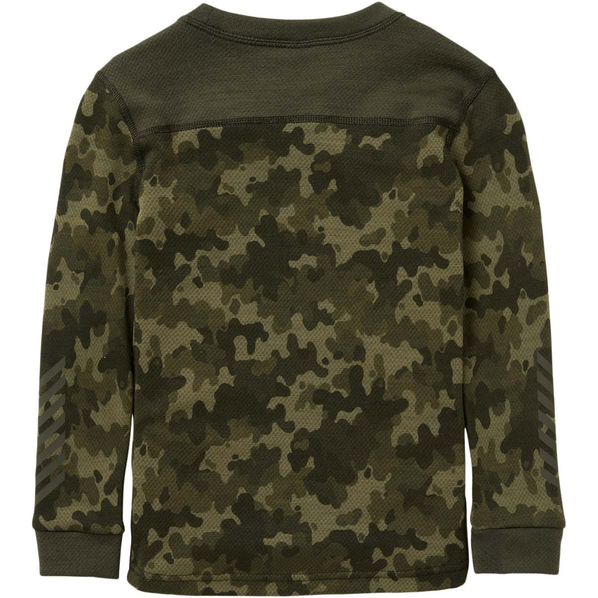 Helly Hansen Graphic Lifa K Merinould Skiundertøj Børn UTILITY GREEN / BELUGA / S
