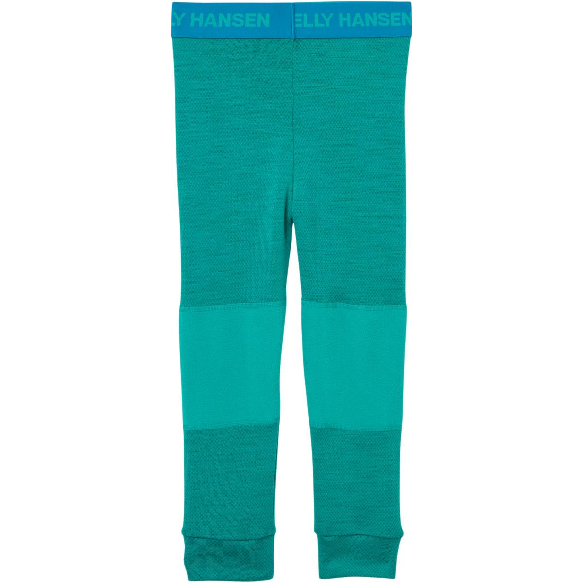 Helly Hansen Graphic Lifa K Merinould Skiundertøj Børn SIGNAL GREE