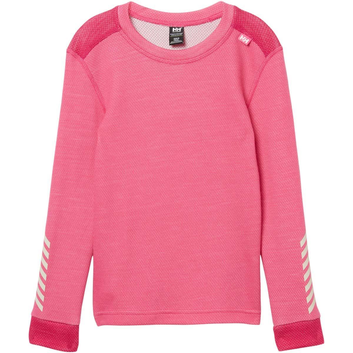 Helly Hansen Lifa Merinould Skiundertøj Børn HOT PINK