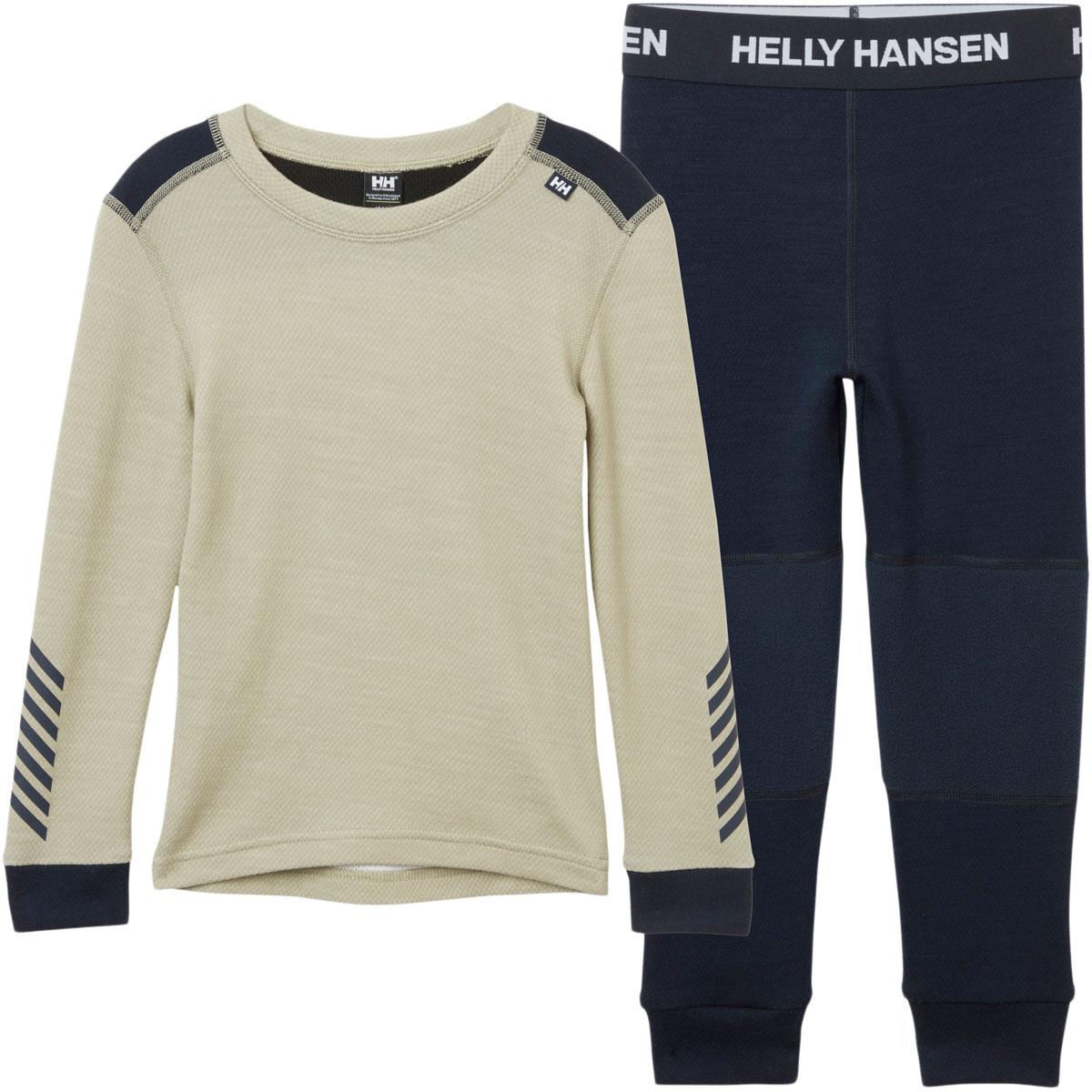 Helly Hansen Lifa Merinould Skiundertøj Børn 463 LIGHT LAV