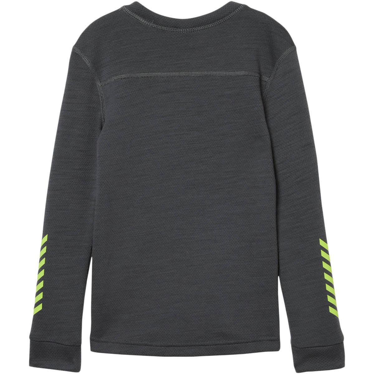 Helly Hansen Lifa Merinould Skiundertøj Børn THUNDER GREY