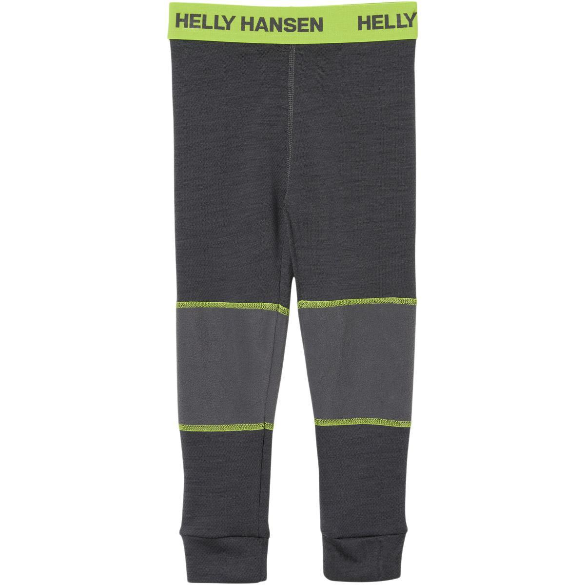 Helly Hansen Lifa Merinould Skiundertøj Børn THUNDER GREY