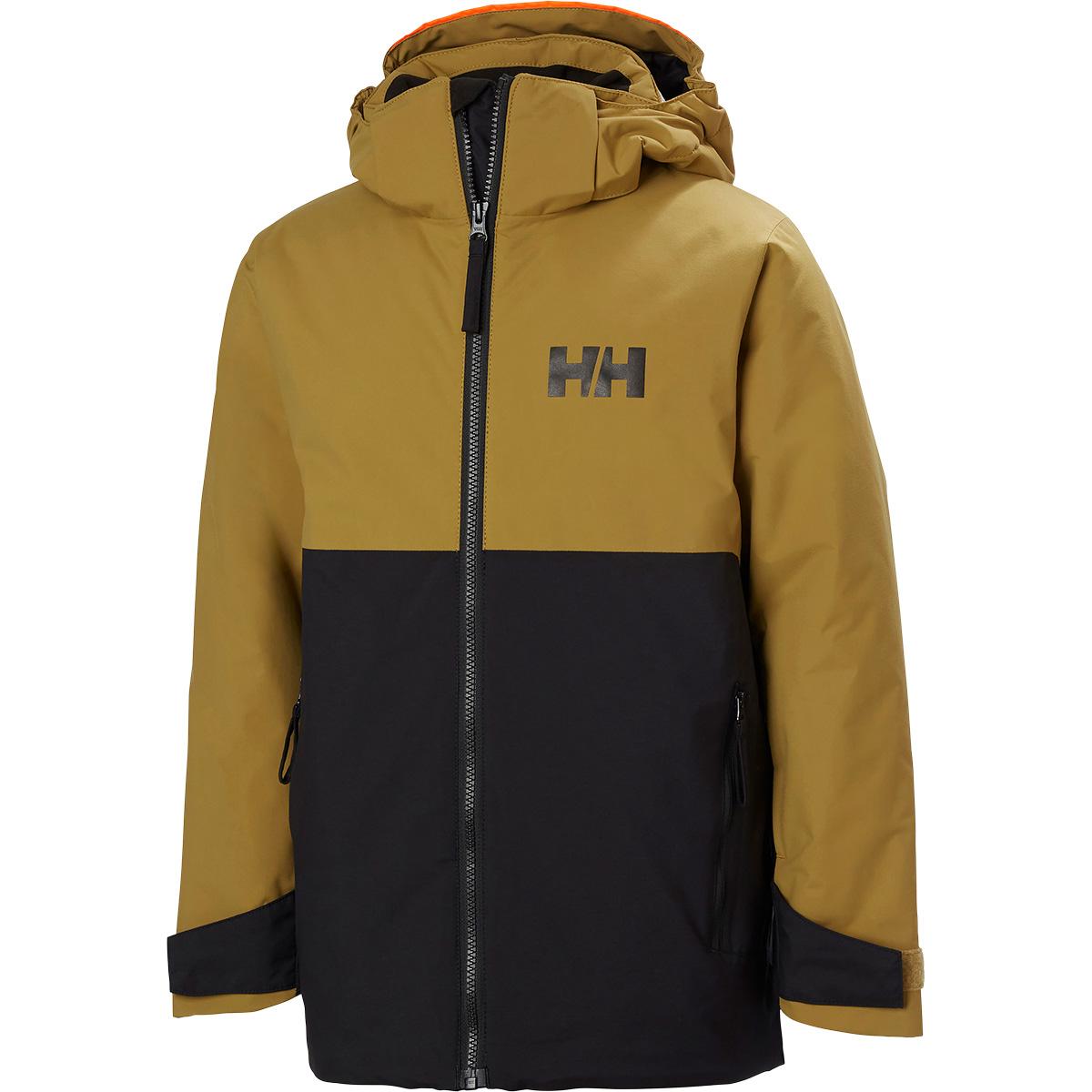 Helly Hansen Traverse Skijakke Barn 991 BLACK / EBONY / SPERRY GUM