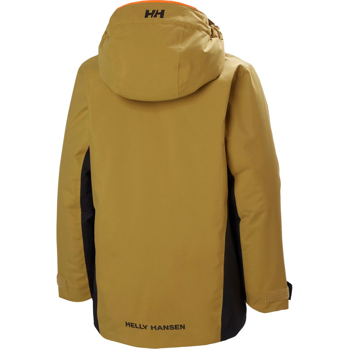 Helly Hansen Traverse Skijakke Barn 991 BLACK / EBONY / SPERRY GUM