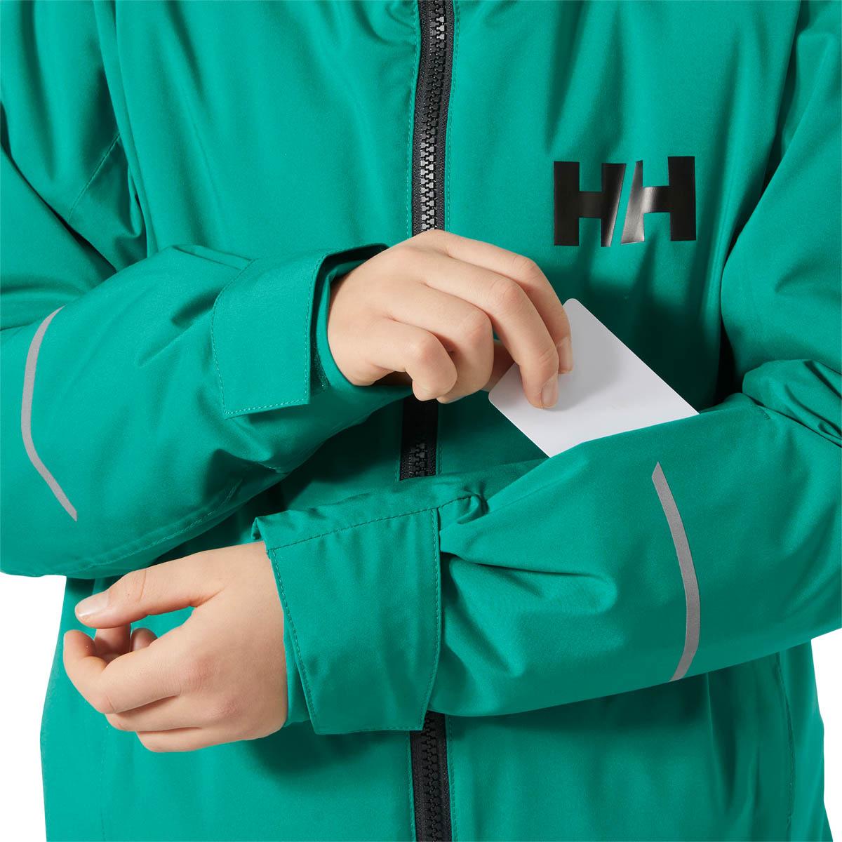 Helly Hansen Quest Skijakke Børn Turkis
