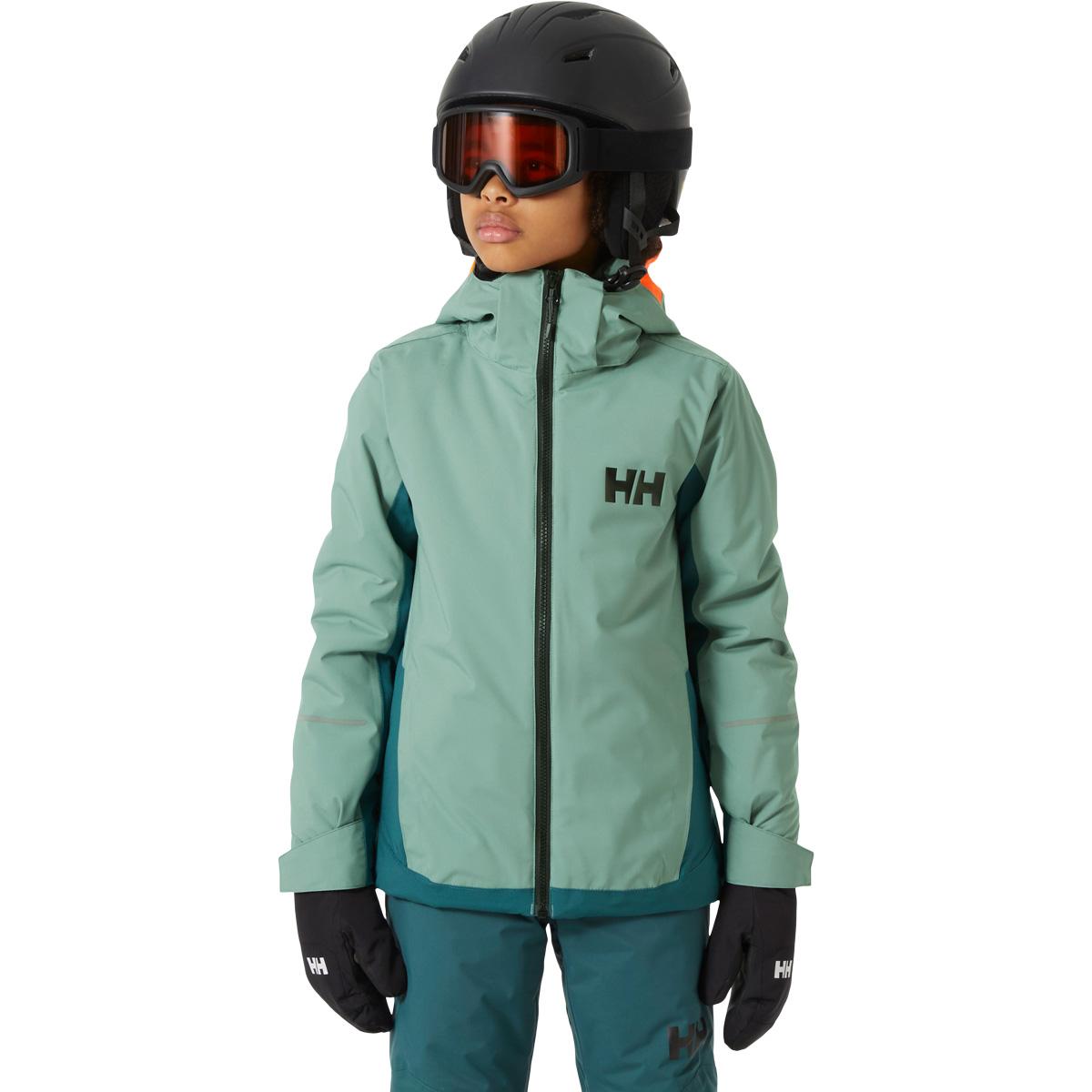 Helly Hansen Quest Skijakke Barn 489 FOREST NIGHT / WARM ESPRES