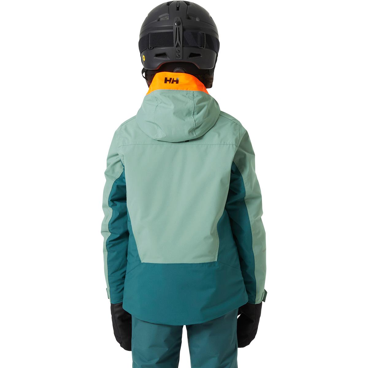 Helly Hansen Quest Skijakke Barn 489 FOREST NIGHT / WARM ESPRES