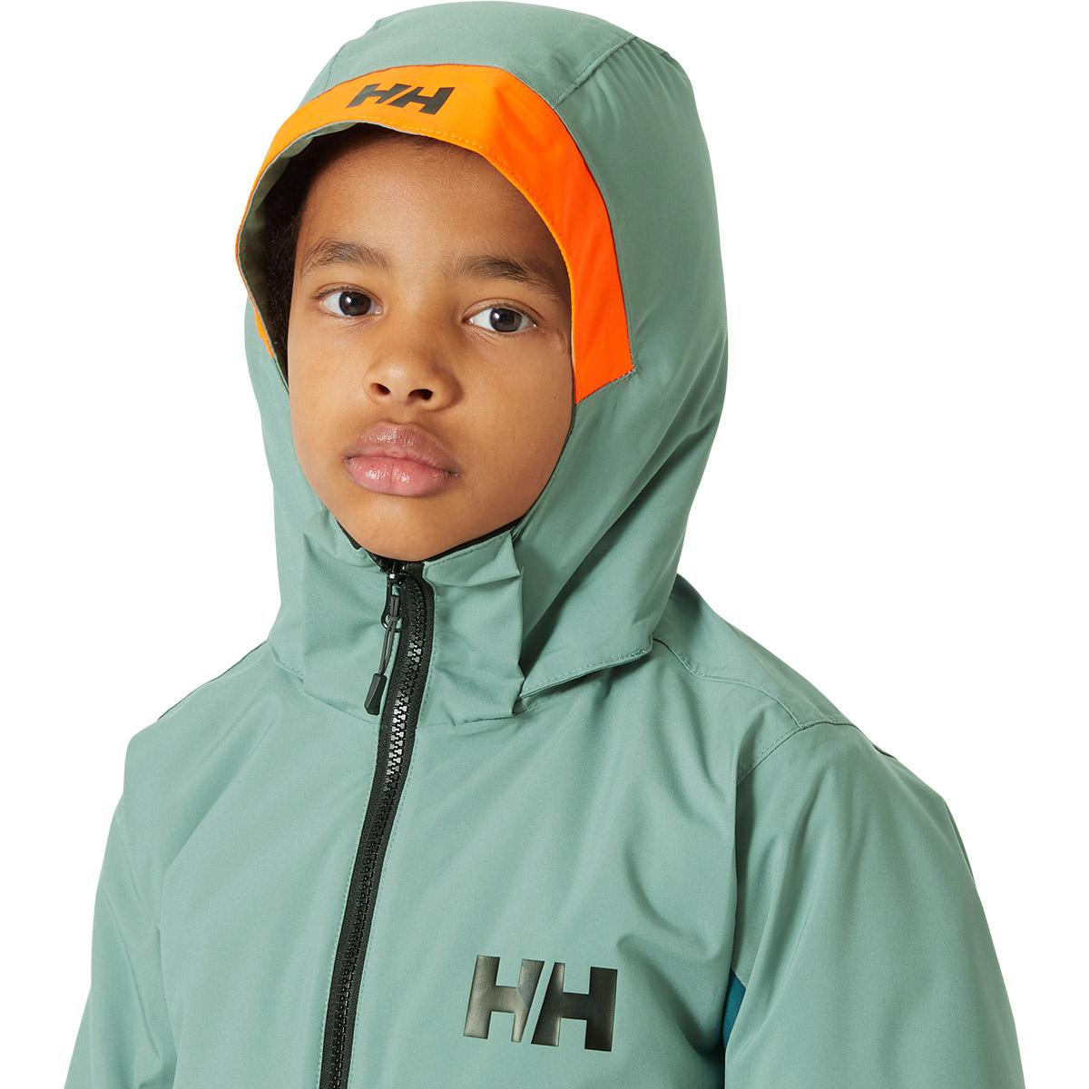 Helly Hansen Quest Skijakke Barn 489 FOREST NIGHT / WARM ESPRES