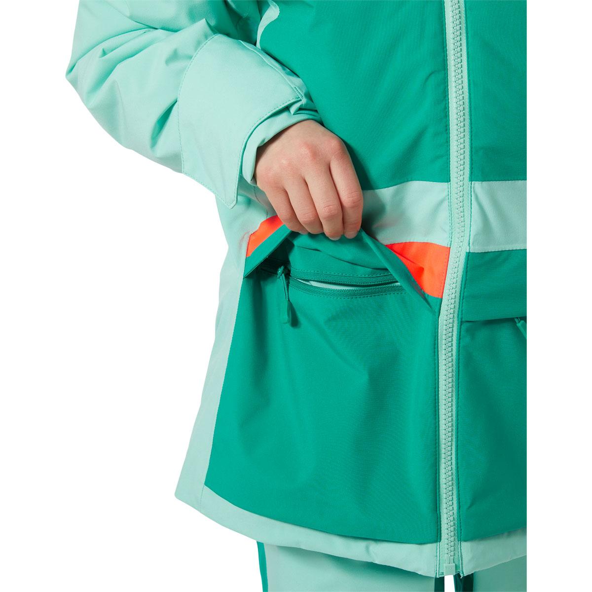 Helly Hansen Stellar 2.0 Skijakke Barn Turkis