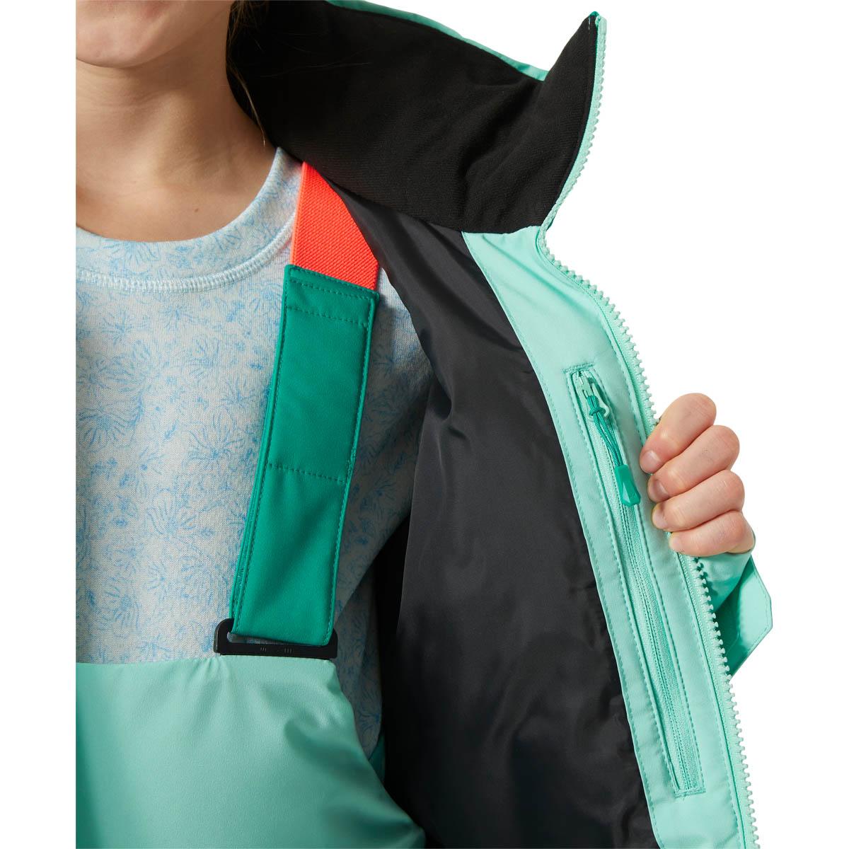 Helly Hansen Stellar 2.0 Skijakke Barn Turkis