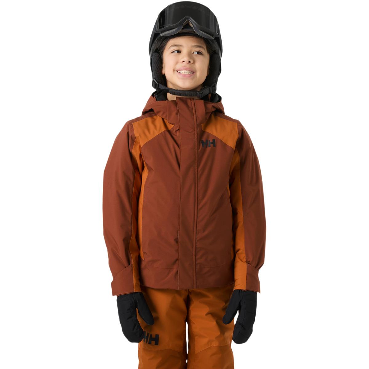 Helly Hansen Iceridge Skijakke Barn IRON OXIDE