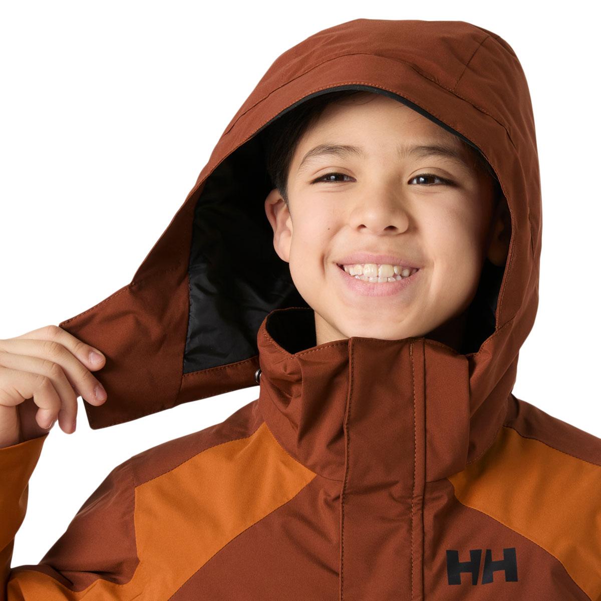 Helly Hansen Iceridge Skijakke Barn IRON OXIDE
