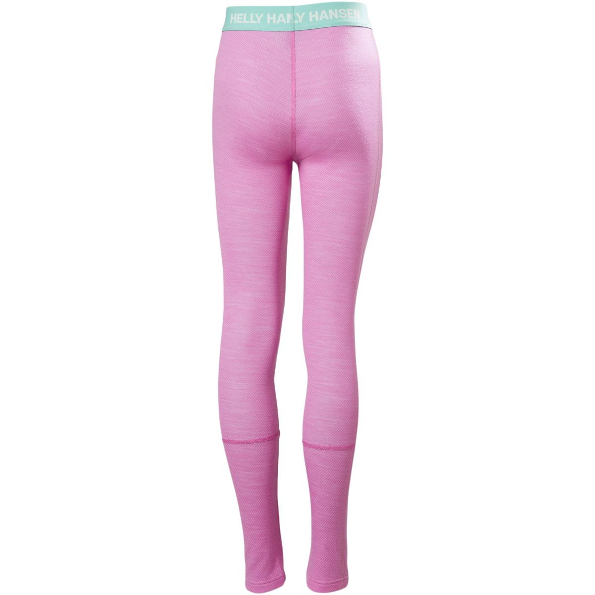 Helly Hansen Graphic Lifa Merinould Skiundertøj Børn 089 META PINK A