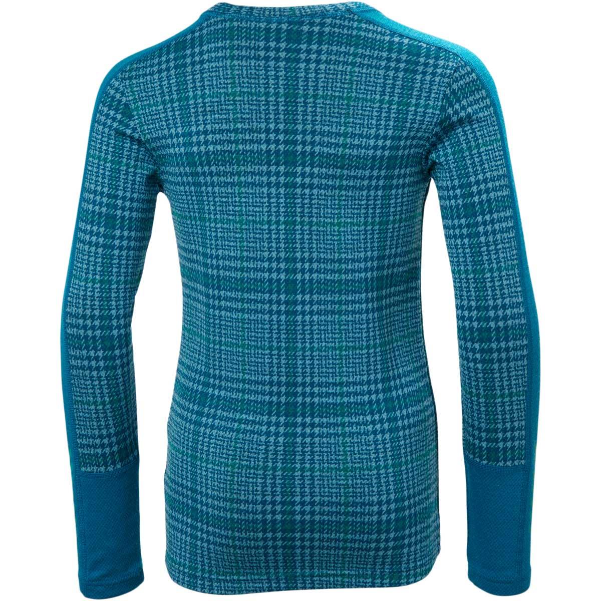 Helly Hansen Graphic Lifa Merinould Skiundertøj Børn 540 CERULEAN BL
