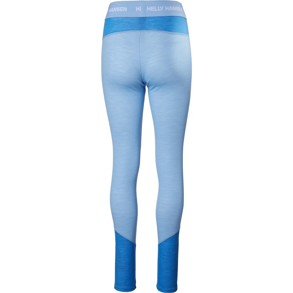 Helly Hansen Lifa Midweight Merinould Skiunderbukser Dame BRIGHT BLUE