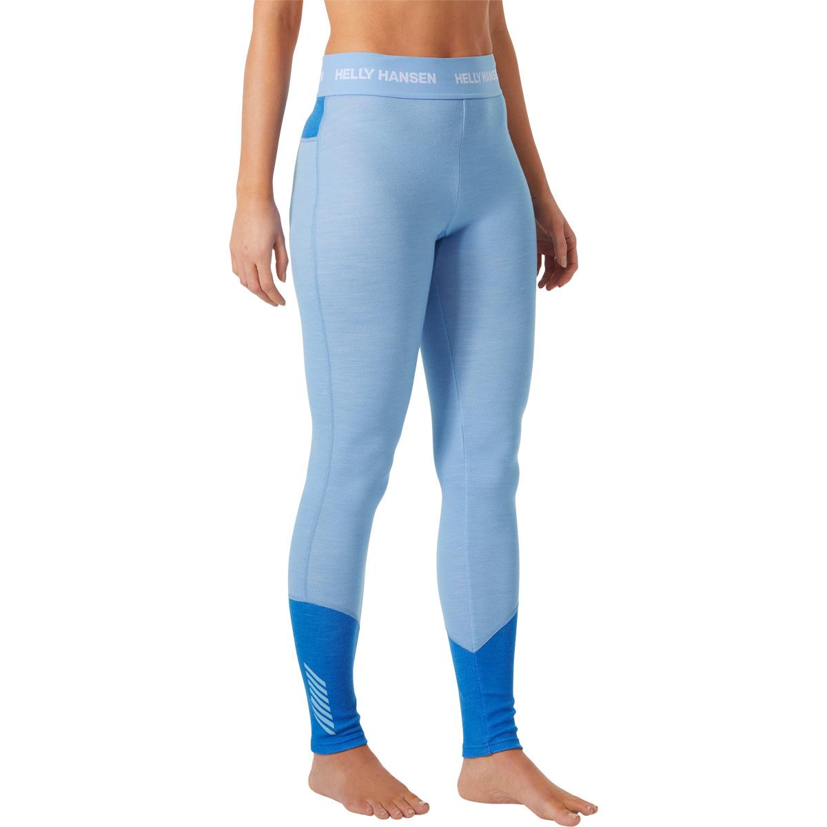 Helly Hansen Lifa Midweight Merinould Skiunderbukser Dame BRIGHT BLUE