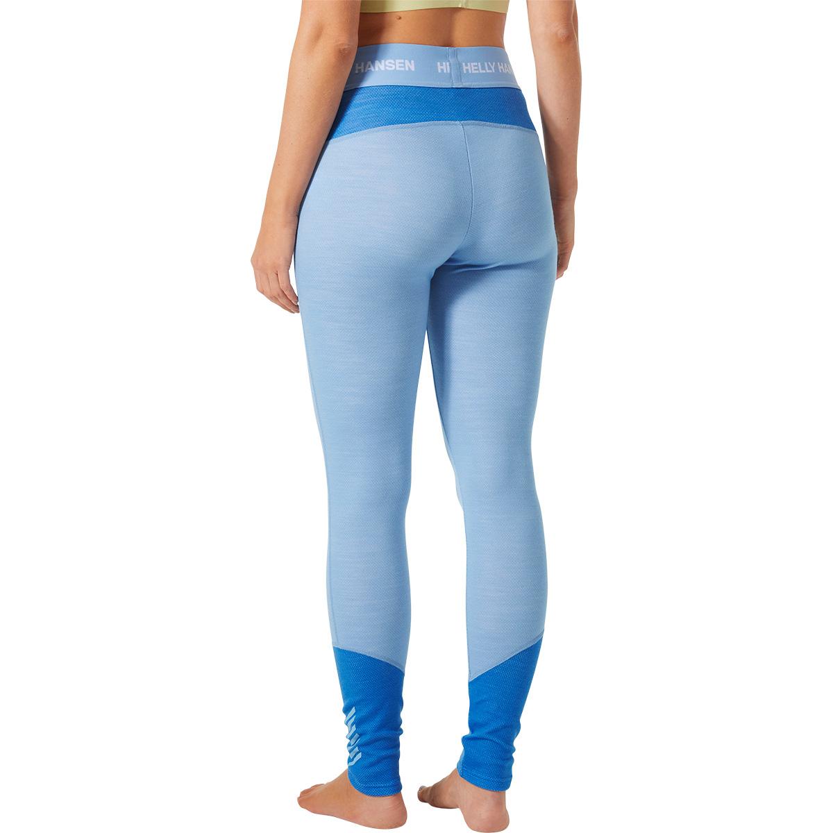 Helly Hansen Lifa Midweight Merinould Skiunderbukser Dame BRIGHT BLUE