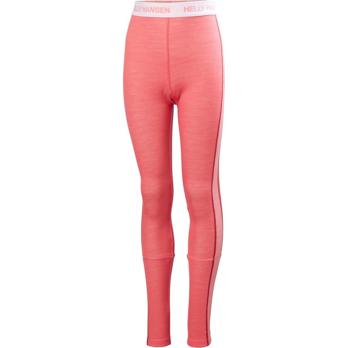 Helly Hansen Lifa Midweight Merinould Skiundertøj Børn SUNSET PINK