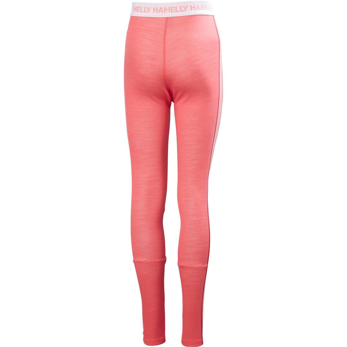 Helly Hansen Lifa Midweight Merinould Skiundertøj Børn SUNSET PINK
