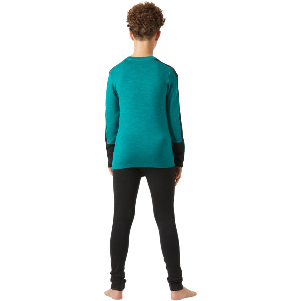 Helly Hansen Lifa Midweight Merinould Skiundertøj Børn 466 SIGNAL GREE