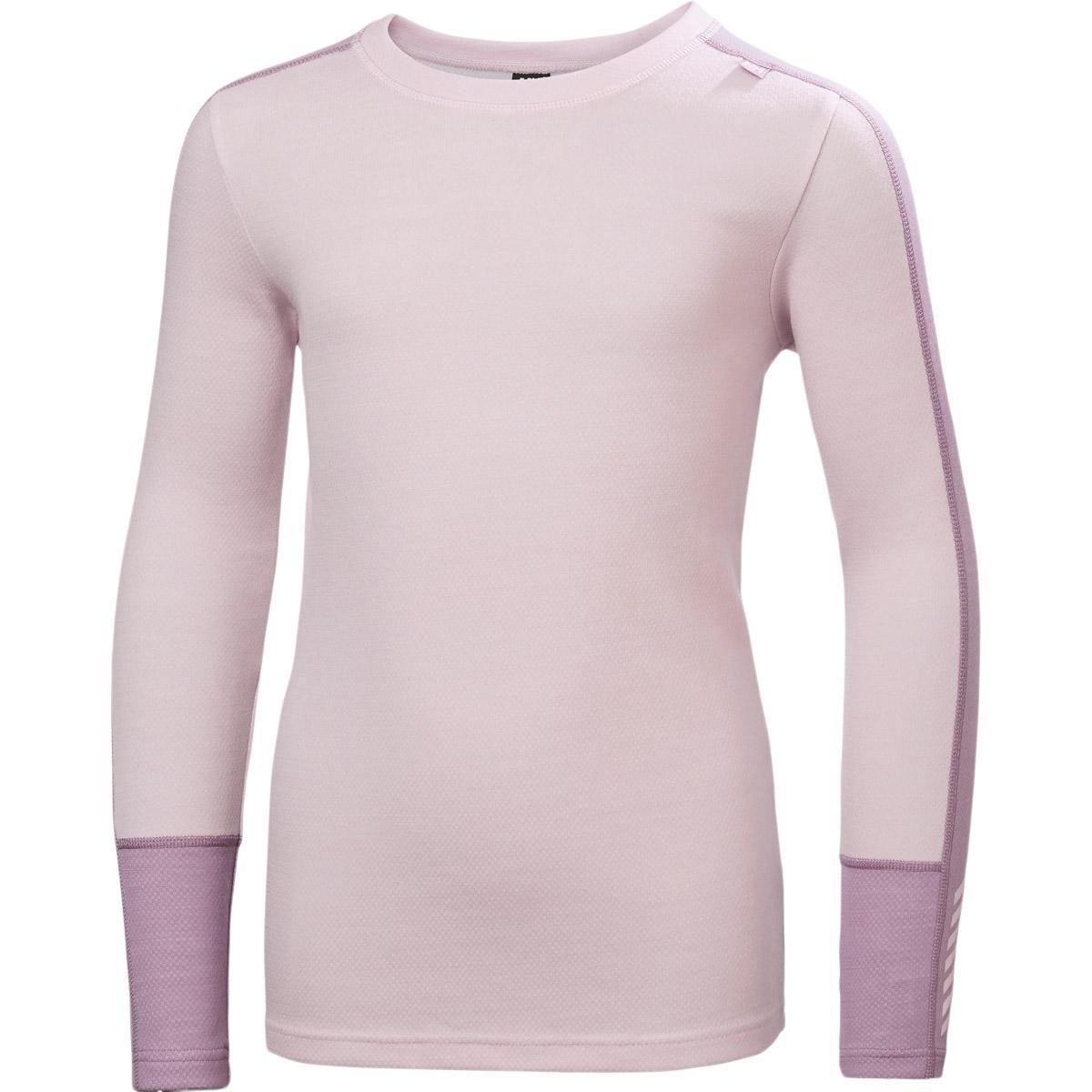 Helly Hansen Lifa Midweight Merinould Skiundertøj Børn PURPLE CLAY