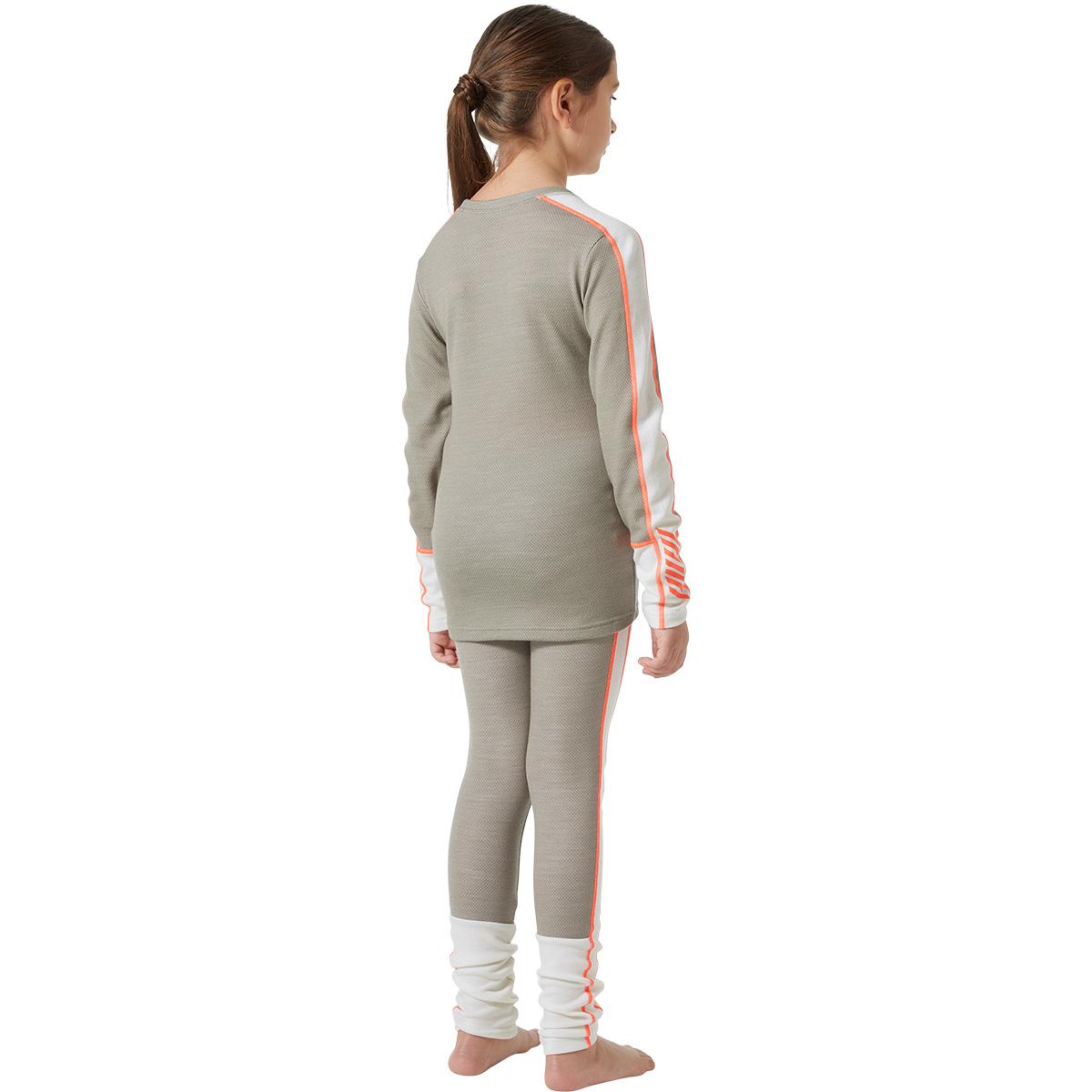 Helly Hansen Lifa Midweight Merinould Skiundertøj Børn 885 TERRAZZO