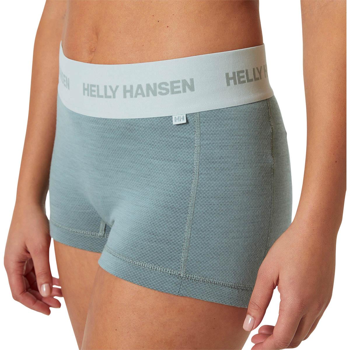 Helly Hansen Lifa Merino Midweight Boxershorts Dame 489 FOREST NIGHT / WARM ESPRES