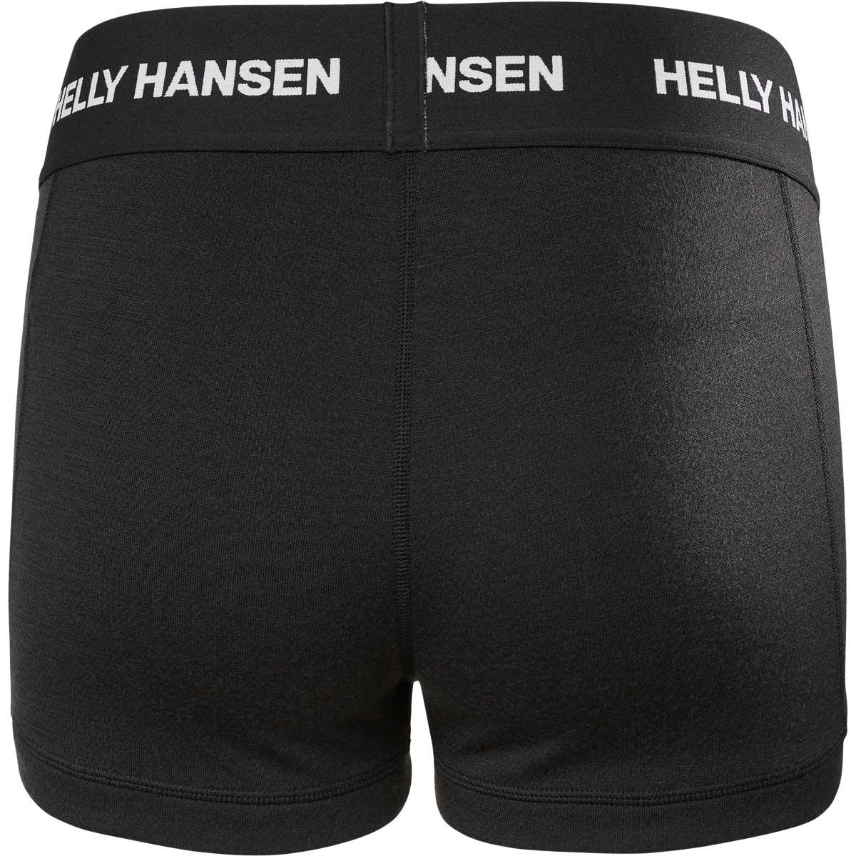 Helly Hansen Lifa Merino Midweight Boxershorts Dame 990 BLACK / NATURA / EBONY