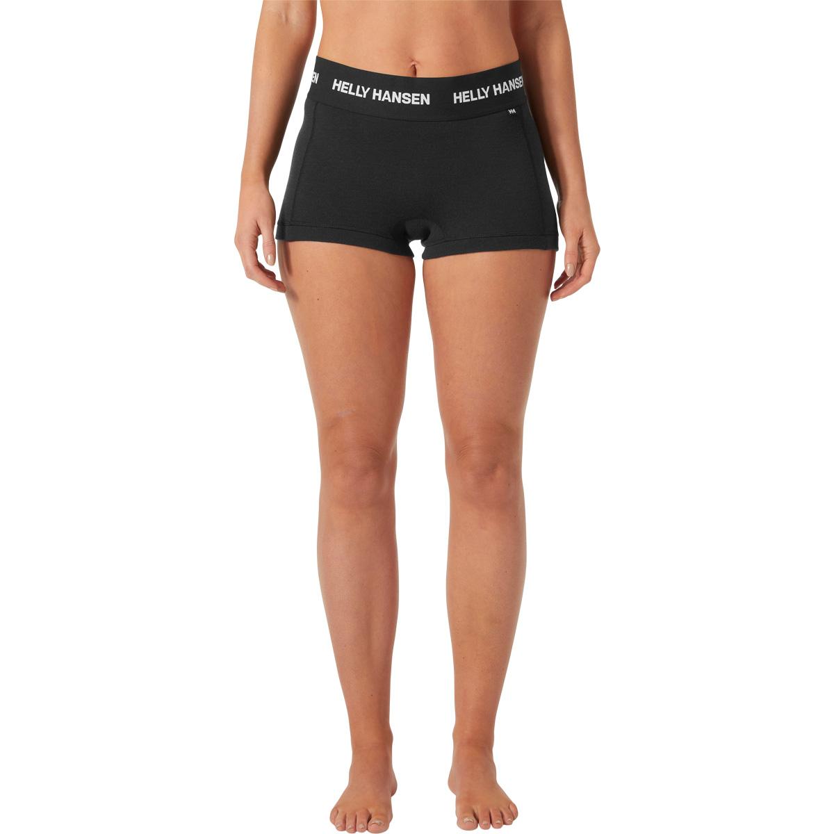 Helly Hansen Lifa Merino Midweight Boxershorts Dame 990 BLACK / NATURA / EBONY