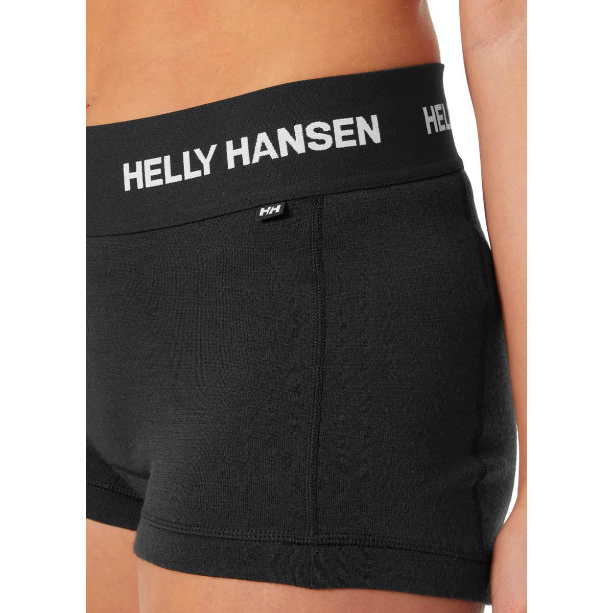 Helly Hansen Lifa Merino Midweight Boxershorts Dame 990 BLACK / NATURA / EBONY