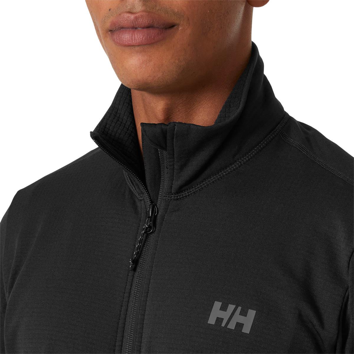 Helly Hansen Versalite Fleecetrøje Herre 990 BLACK / NATURA / EBONY