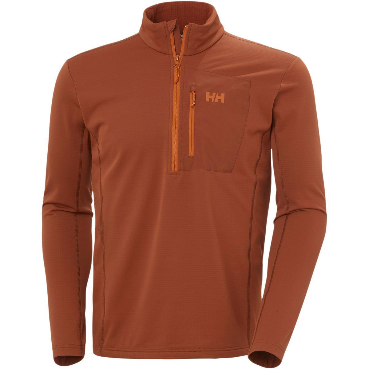 Helly Hansen Versalite Half Zip Fleecetrøje Herre IRON OXIDE