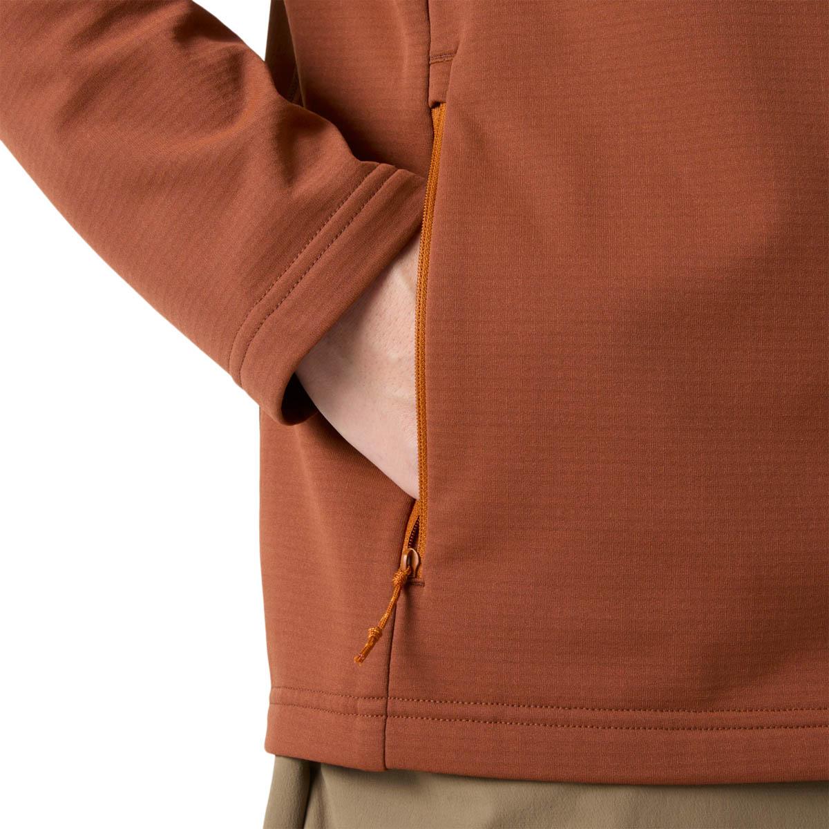 Helly Hansen Versalite Half Zip Fleecetrøje Herre IRON OXIDE
