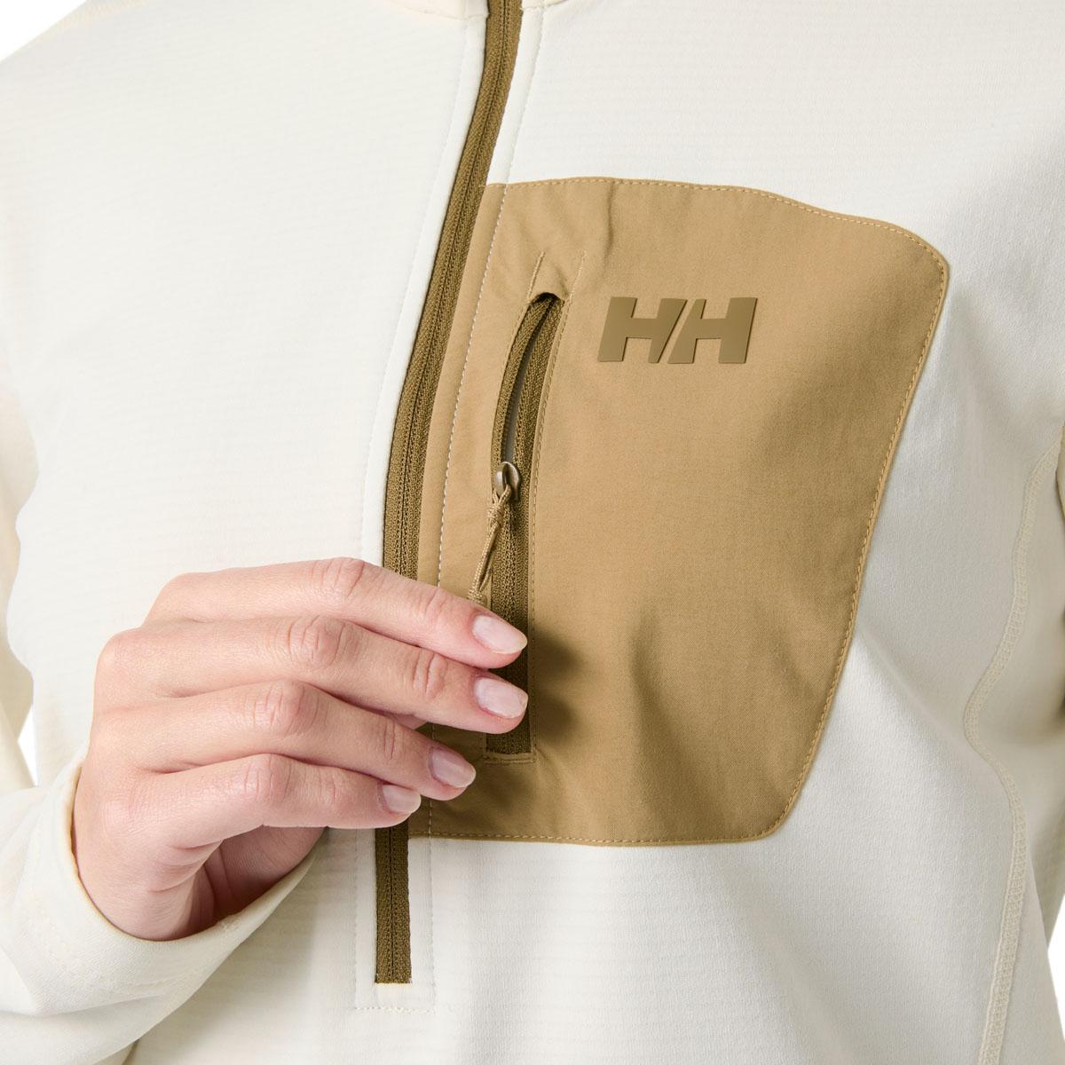 Helly Hansen Versalite Half Zip Fleecetrøye Dame SNOW
