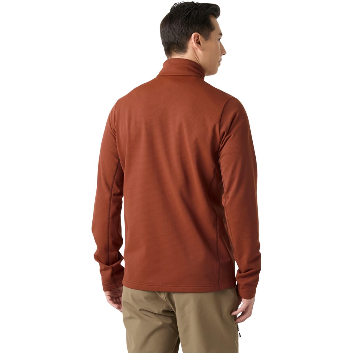 Helly Hansen Versalite Full Zip Fleecetrøye Herre IRON OXIDE