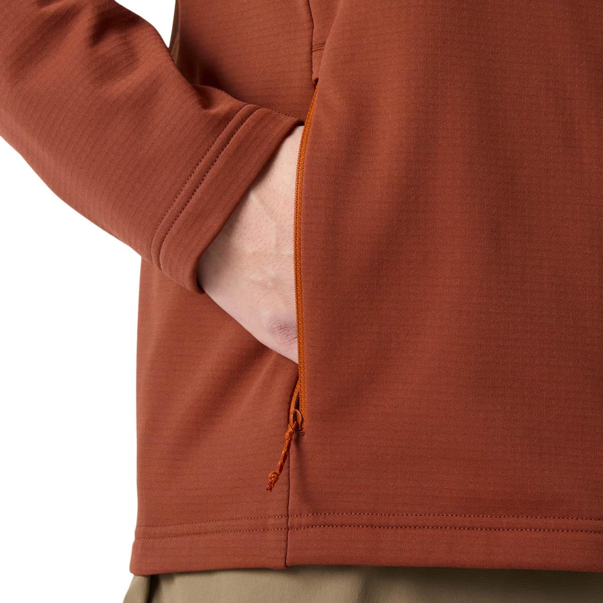 Helly Hansen Versalite Full Zip Fleecetrøye Herre IRON OXIDE