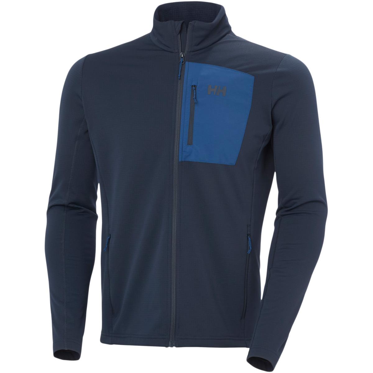 Helly Hansen Versalite Full Zip Fleecetrøye Herre NAVY