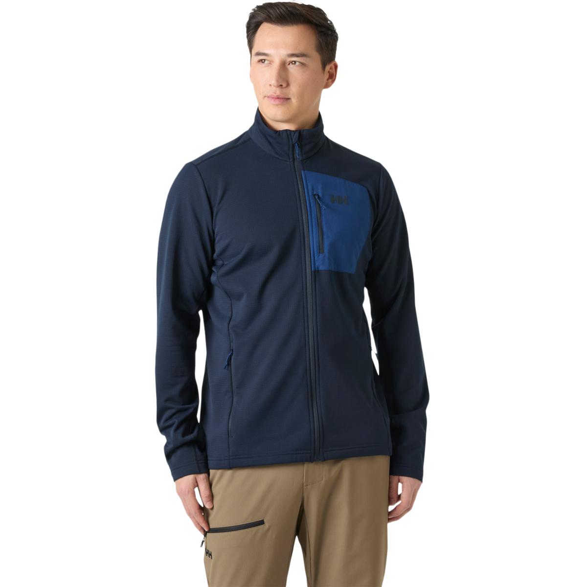 Helly Hansen Versalite Full Zip Fleecetrøye Herre NAVY