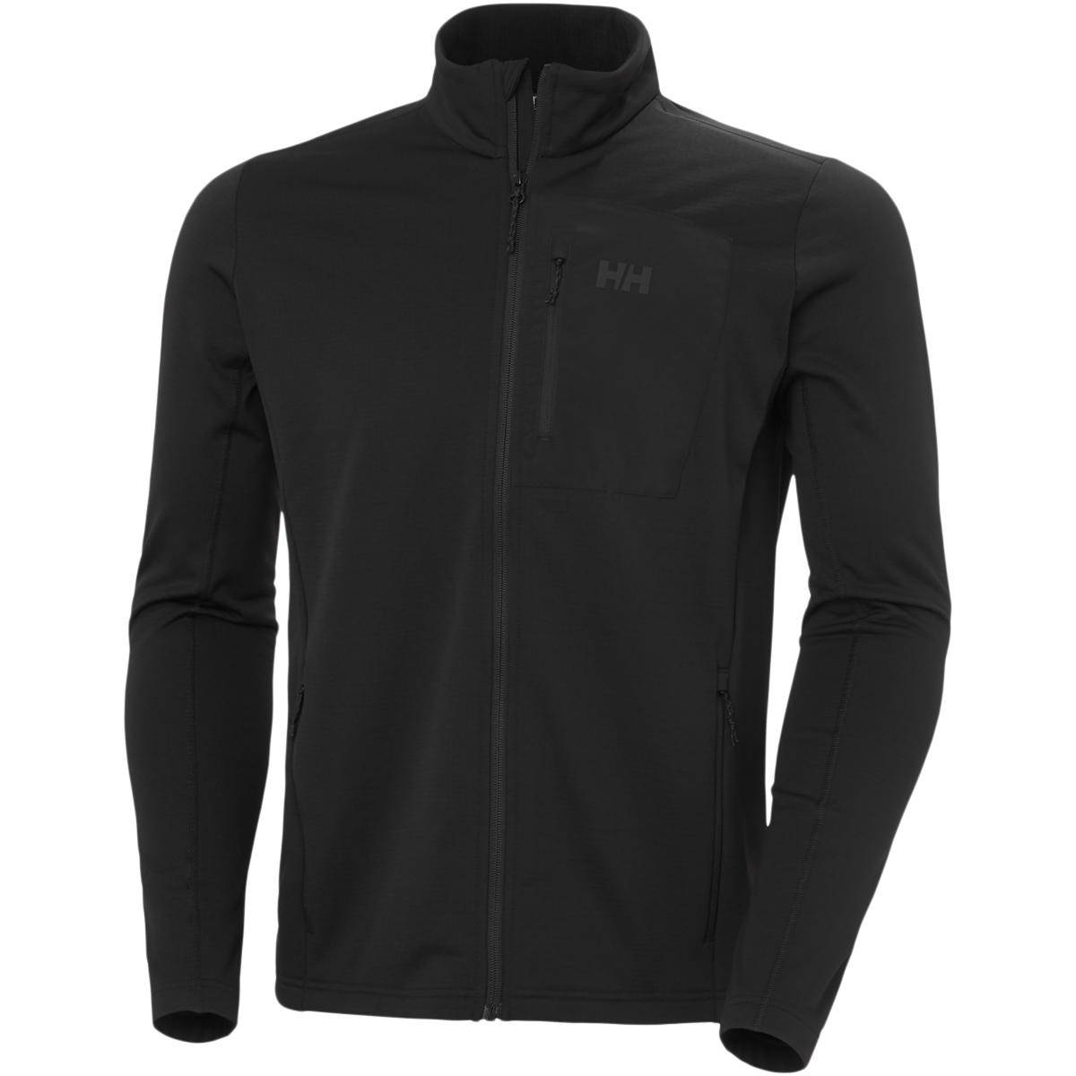 Helly Hansen Versalite Full Zip Fleecetrøye Herre BLACK
