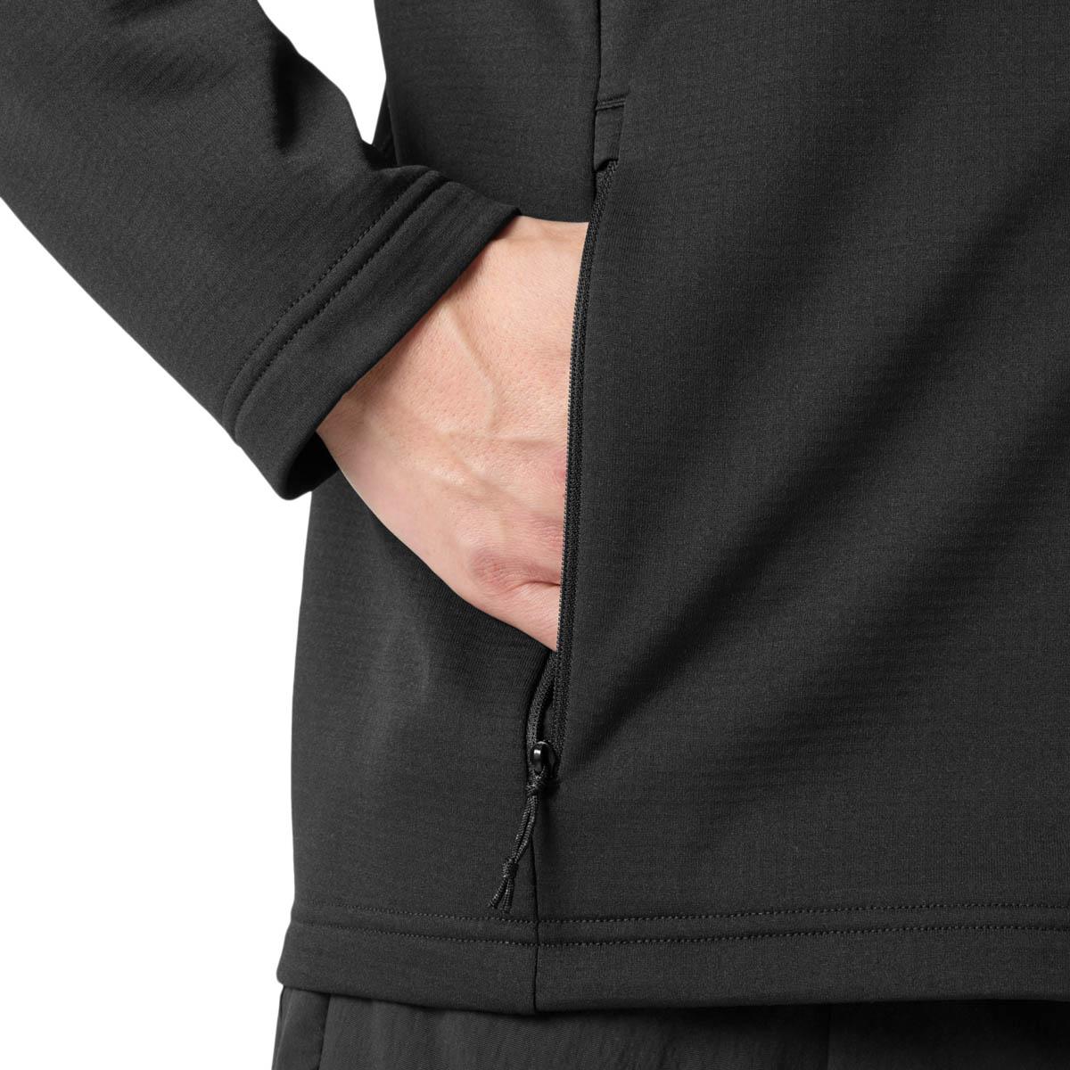Helly Hansen Versalite Full Zip Fleecetrøye Herre BLACK
