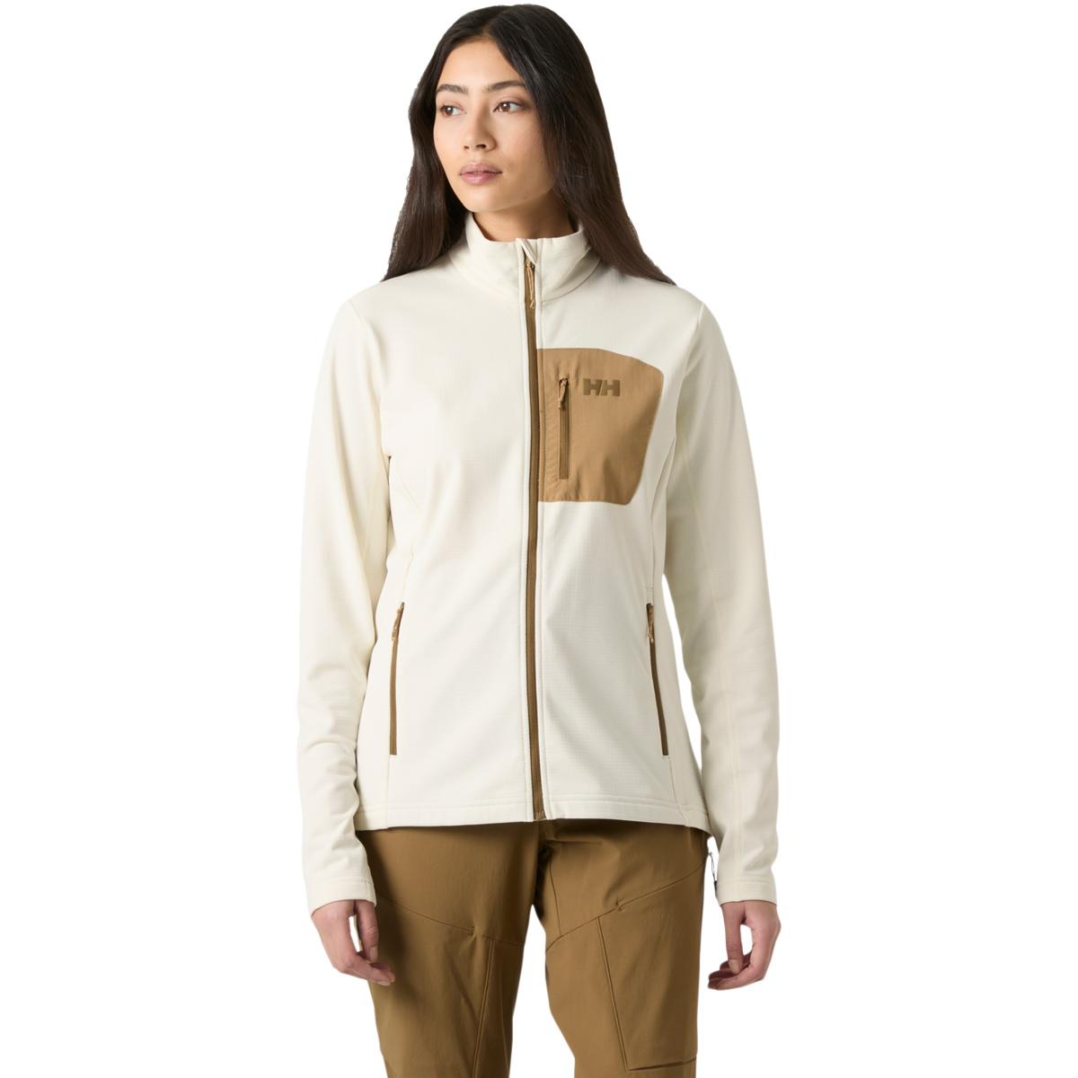 Helly Hansen Versalite Full Zip Fleecetrøje Dame SNOW