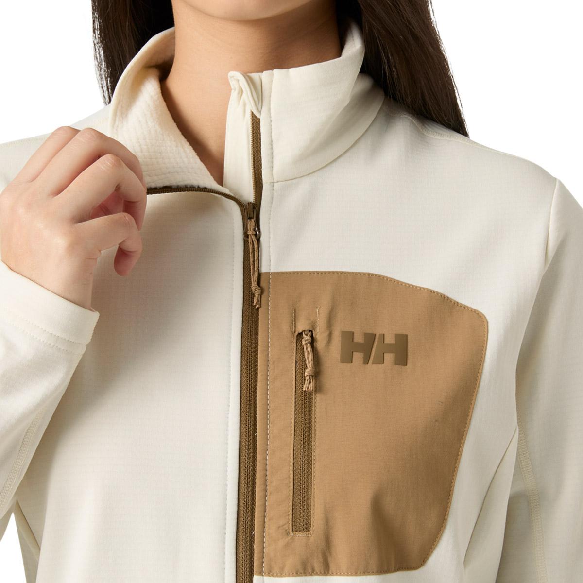 Helly Hansen Versalite Full Zip Fleecetrøje Dame SNOW