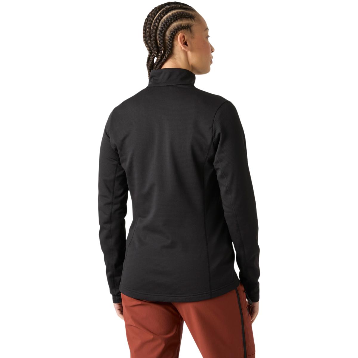 Helly Hansen Versalite Full Zip Fleecetrøye Dame BLACK