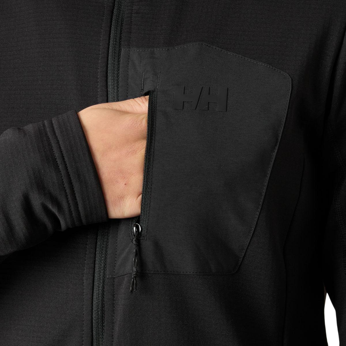 Helly Hansen Versalite Full Zip Fleecetrøye Dame BLACK