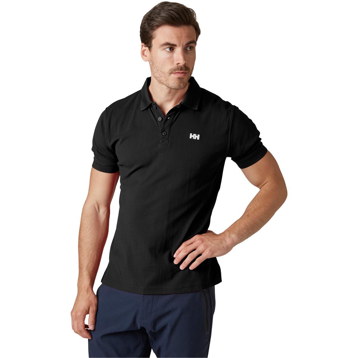 Helly Hansen New Driftline Polo T-shirt Herre BLACK