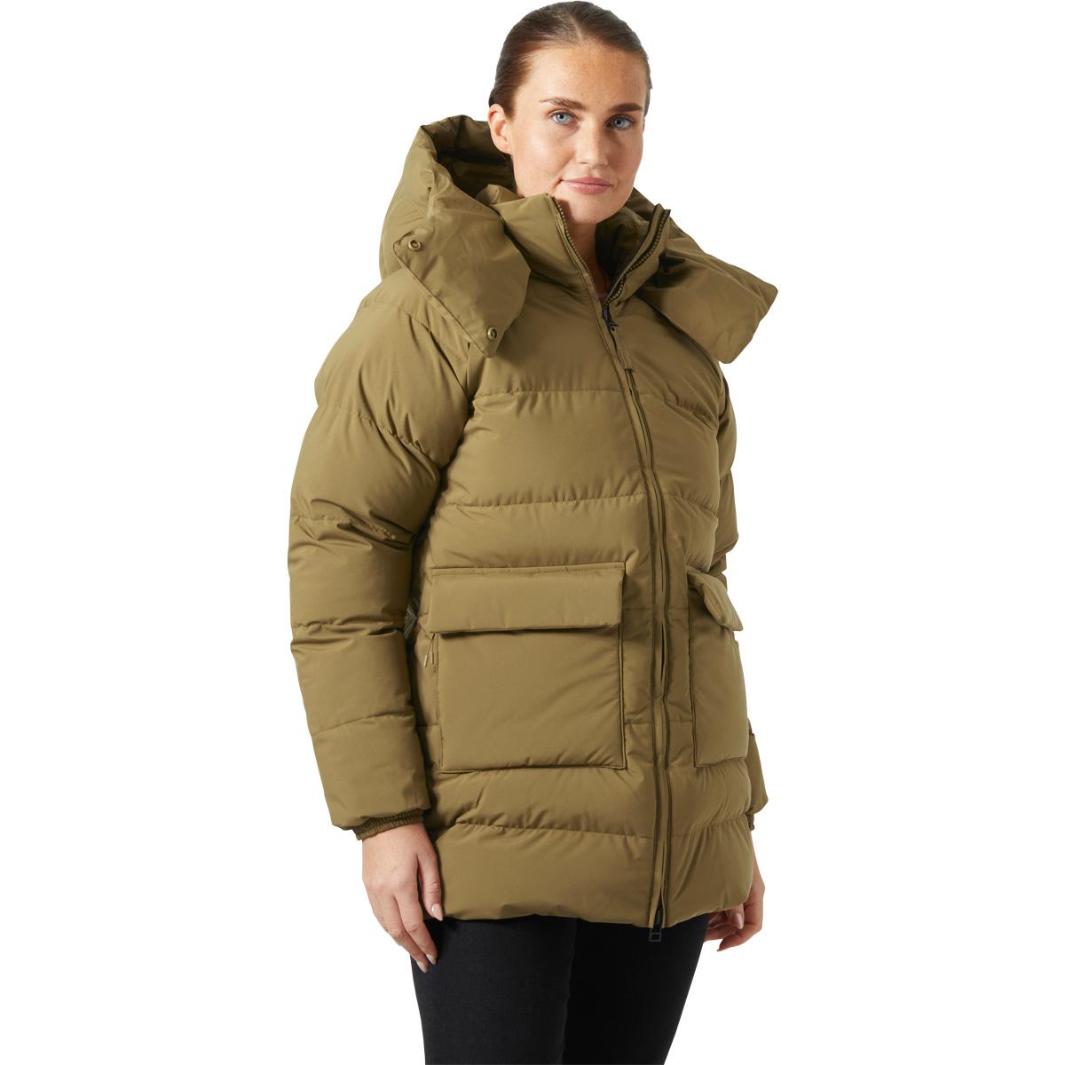 Helly Hansen Ellie Puffy Parka Vinterjakke Dame armygrøn