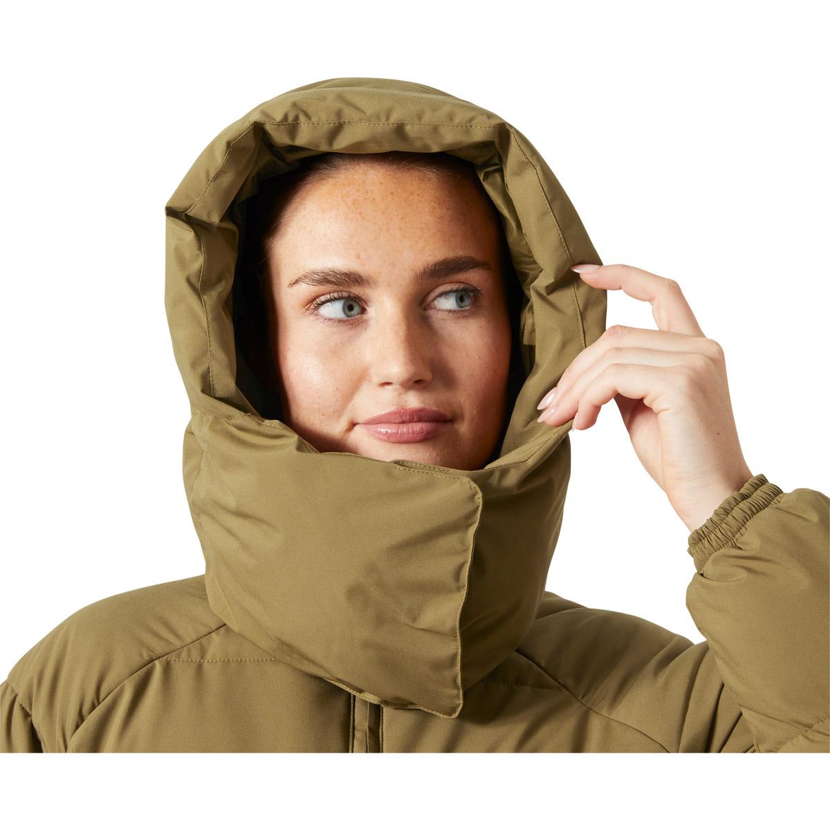 Helly Hansen Ellie Puffy Parka Vinterjakke Dame armygrøn
