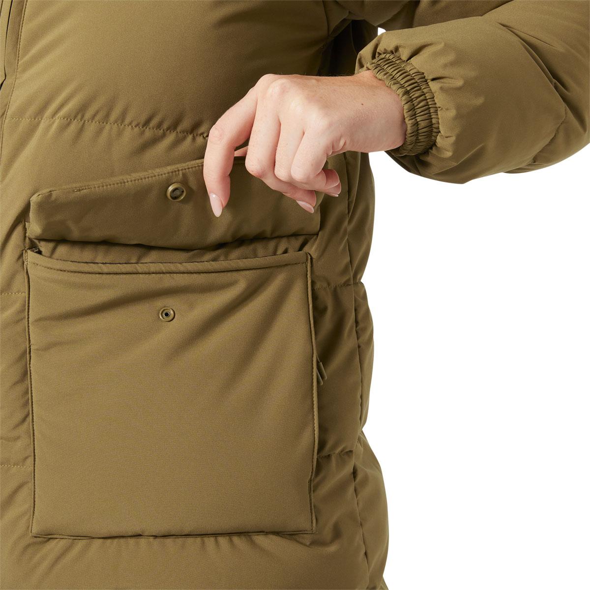 Helly Hansen Ellie Puffy Parka Vinterjakke Dame armygrøn