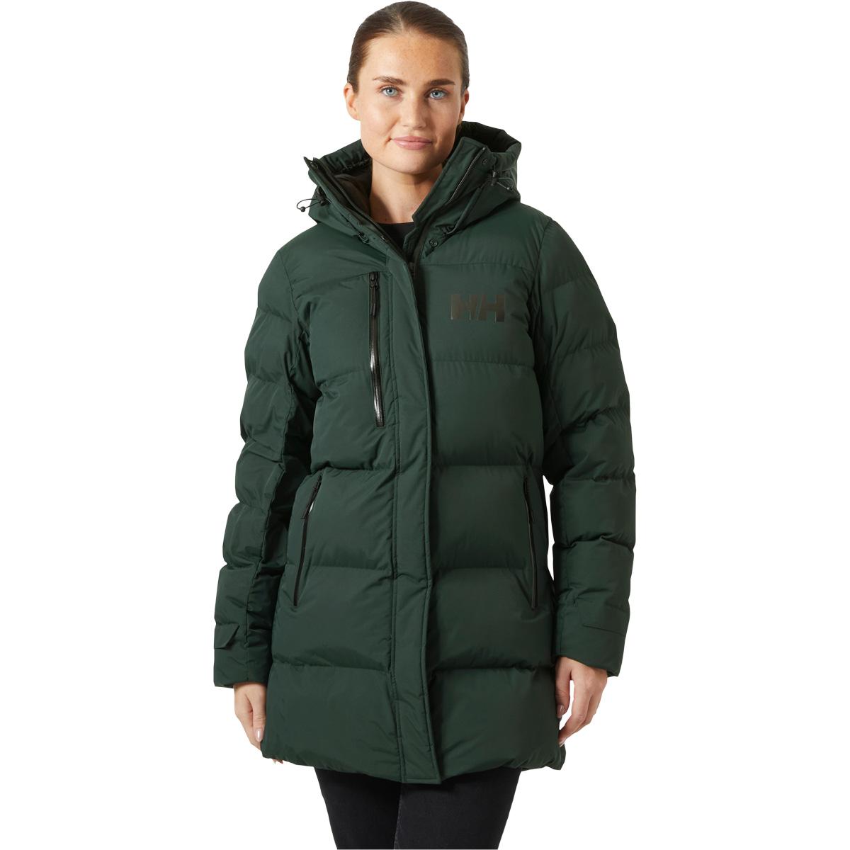 Helly Hansen Adore Puffy Parka Vinterjakke Dame 418 DARK JUNGLE