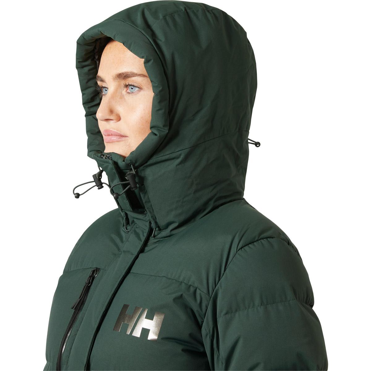 Helly Hansen Adore Puffy Parka Vinterjakke Dame 418 DARK JUNGLE